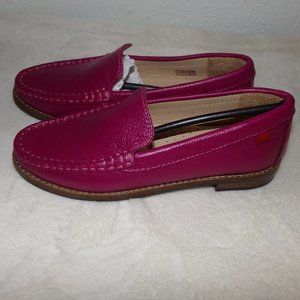 | New! Marc Joseph Broadway Square Pink Loafer Shoes Big Kids Unisex Boy Girl 13